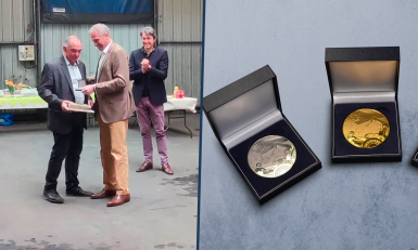 La médaille de la Fédération des Industries Mécaniques 